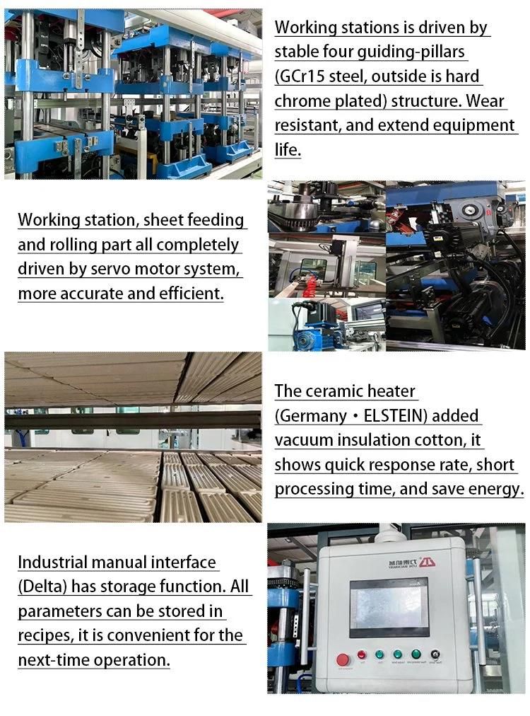 Export in Various of The Plastic Thermoforming Machine for Water Dispenser