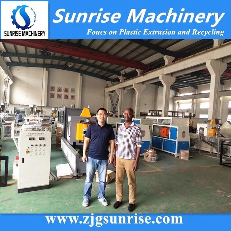 Good Quality Plastic PE Water Pipe Gas Pipe Extrusion Machine