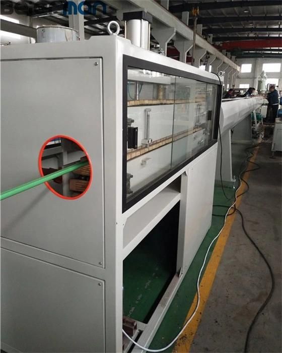2021 New Sj65 Sj75 Single Screw Extrusion PPR 20-90mm High Pressure Degree Hot Water Supply Pipe Production Line Siemens Motor