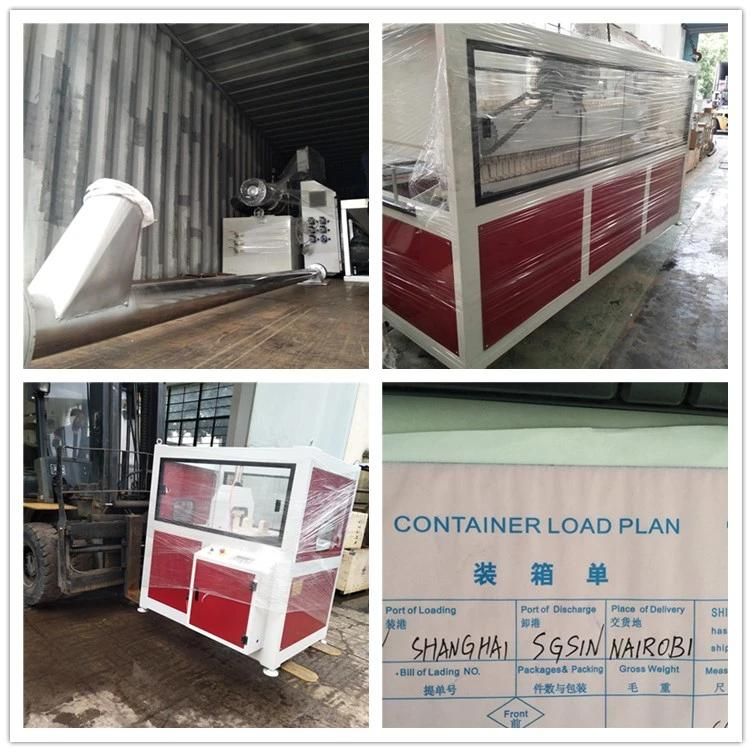 Various Different Kinds 2 Colors Supermarket PVC Price Tags with Hook Production Line Small Profile Co-Extrusion with Single Screw Extruder Sj-45