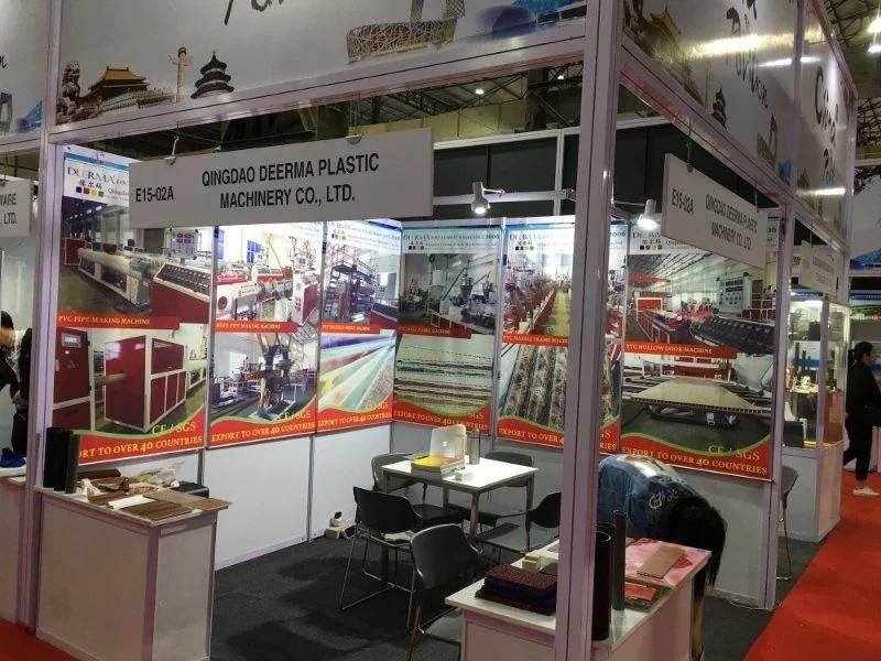 PVC WPC Door Frame Making Machine / Plastic WPC PVC Solid Door Frame Profile Making Machine