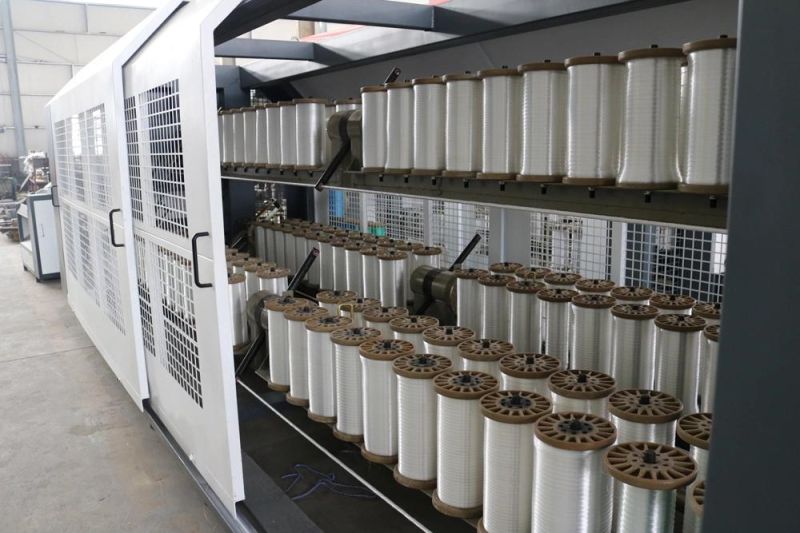 PP PE Polyester Fibre Recycle Plastic Filament Rope Machine