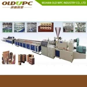 PE Wood Plastic Flooring Tile Extruder Production Line Extrusion Machine