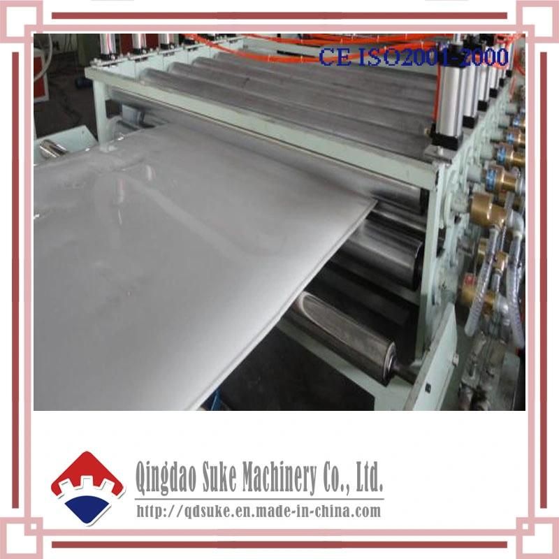 Outstanding Quality Excellent Configuration PP PE PS PVC ABS PMMA PC Plastic Sheet Board Extrusion Production Line Supplier Manufacture