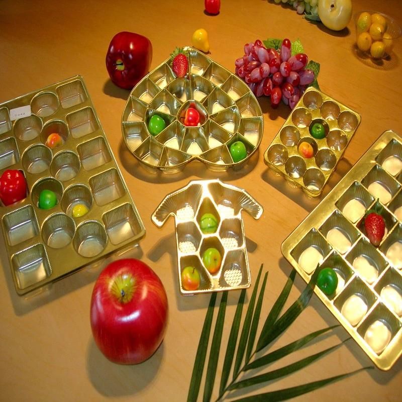 Quality Assurance Plastic Food Tray Thermoforming Machine with Robotic Stacker