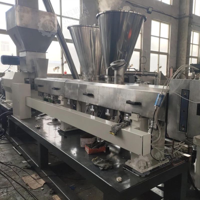 Palletizing Extrusion with Double Screw Compound Filler