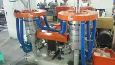 HDPE /LDPE Double Head Plastic Film Blowing Machine Chsj--2A 55/60/65