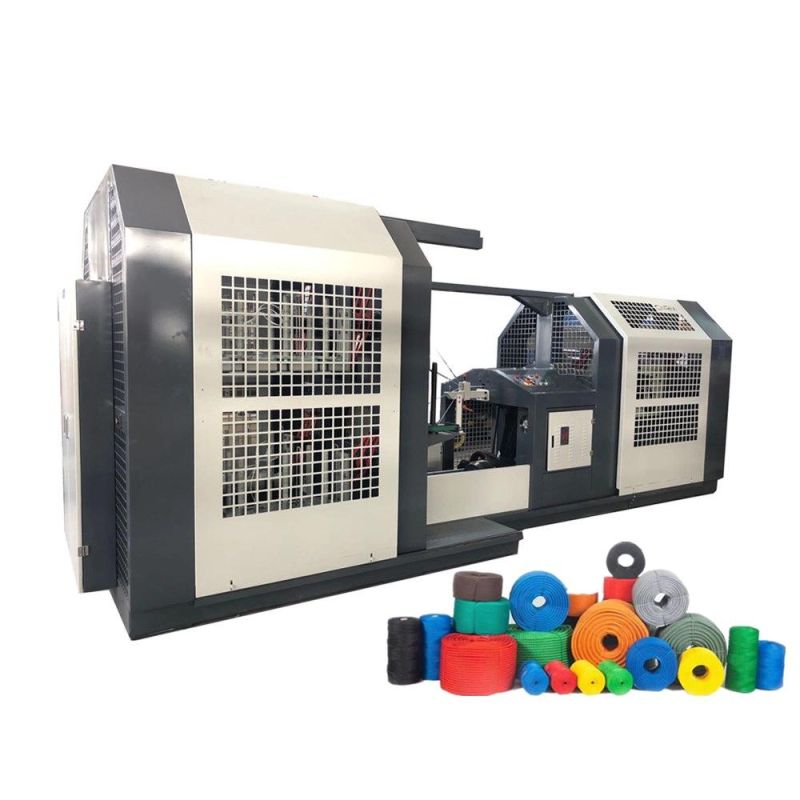 PP PE Polyester Fibre Recycle Plastic Filament Rope Machine