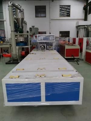 Plastic Machinery Pipe Production Line Composed of Vacuum Calibrationtable Cutter and ...