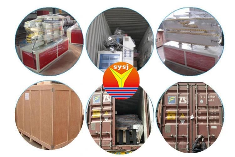 Spc WPC PVC Floor Board Machine Production Extrusion Line