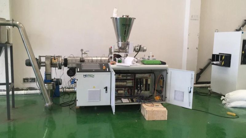 Plastic PVC/SPVC Flakes Recycling Extruder