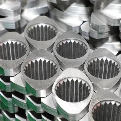 Twin Conical Screw Barrel for PVC Extruder Machine