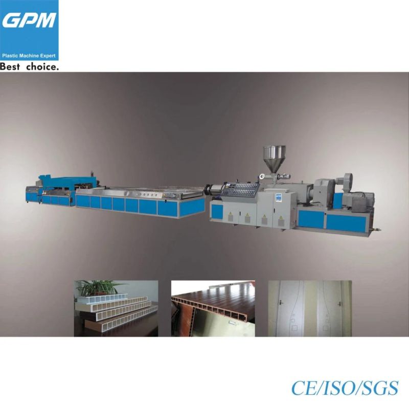 Plastic Wood Door Panel Extruding Production Line