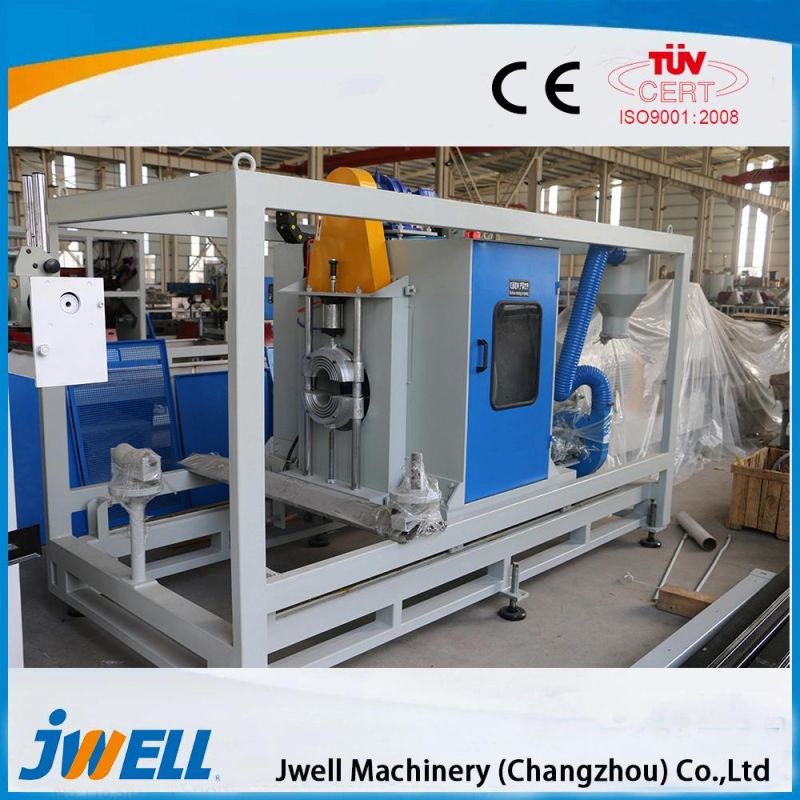 Jwell Plastic Recycling LDPE/MDPE/HDPE Water Supply Drainage Pipeno-Dust Cutting Environment Friendly Plastic Machine/Making Machine