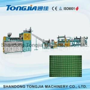 PE Plastic Double Direction Stretch/Stretching Net Mesh Extruder
