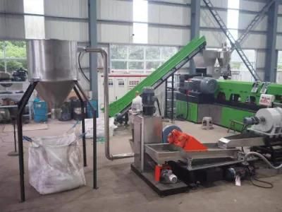 Granulator Pelletizing Line with Water Ring Cutting Hard PP PE HDPE Flake