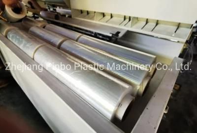 LLDPE LDPE Three Layer /Five Layer Plastic Co-Extrusion Cast Cling Stretch Film Making ...
