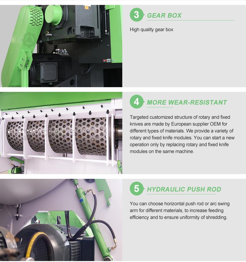 Plastic Lumps Bags Shredding Machine Bottle Shredder in Stock