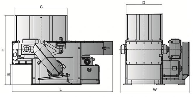 Plastic Shredder/Paper Shredder/Plastic Crusher-Wt4080 of Recycling Machine with Ce