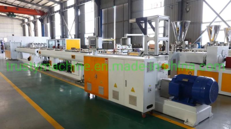 Plastic Production Line Extruder PE/PP/HDPE Pipe Extrusion Line
