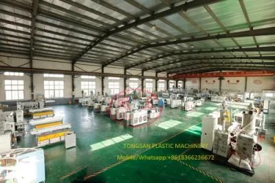 PP PE PVC Felxible Corrugated Conduit Pipe Extruder