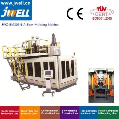 Plastic Extrusion 20L/25L/30L Chemical packaging Jerrycan Accumulator Die Head Blow ...
