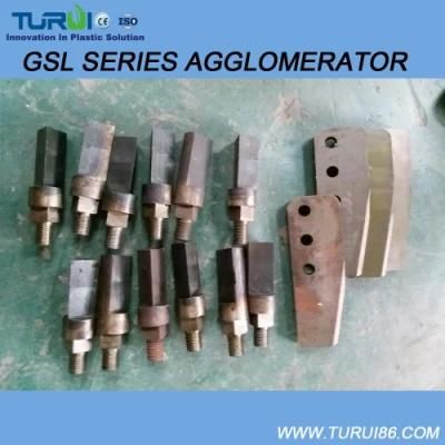Turui 9crsi Blade Agglomerator Machinery with Stainless Steel