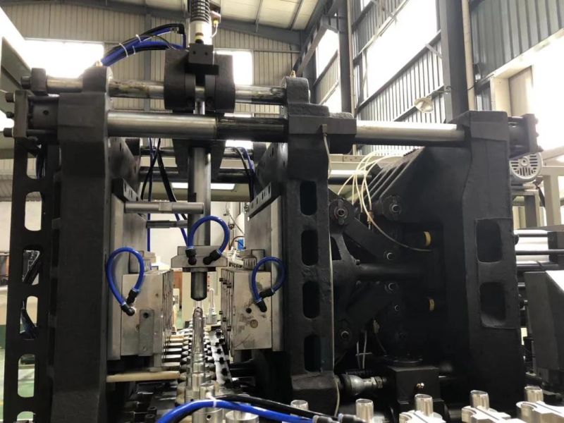 6 Cavities 0.1-0.7L Beverage Bottle Fully Automatic Blow Molding Machine