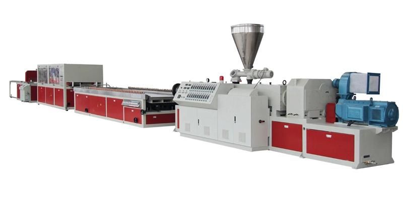 High Performance PVC Profile Extruding Machine/ Plastic Soft&Hard Co-Extrusion Line