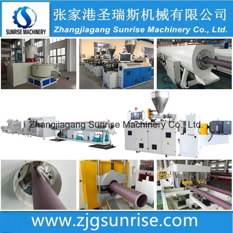 High Performance UPVC Pipe Extrusion Production Line