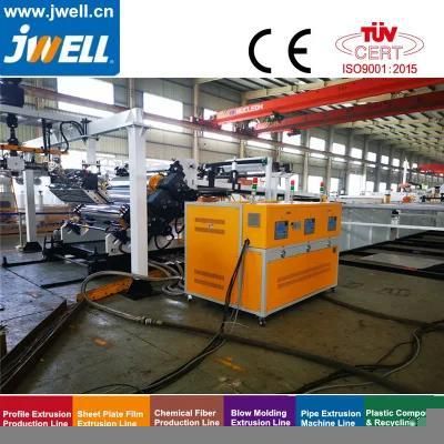 China Jwell GPPS/PMMA Sheet/Board/Plate Extrusion Line/Extruder/Machine
