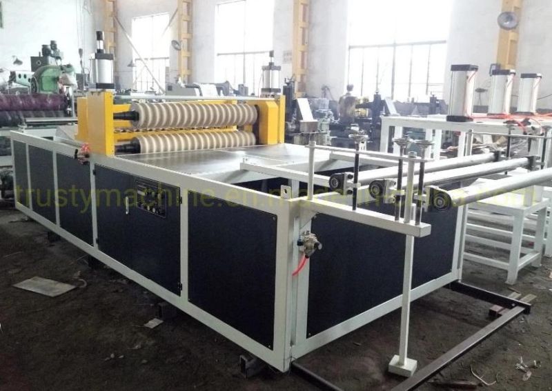 800mm Width PVC Corrugated Wave Roof Sheet Extrusion Line