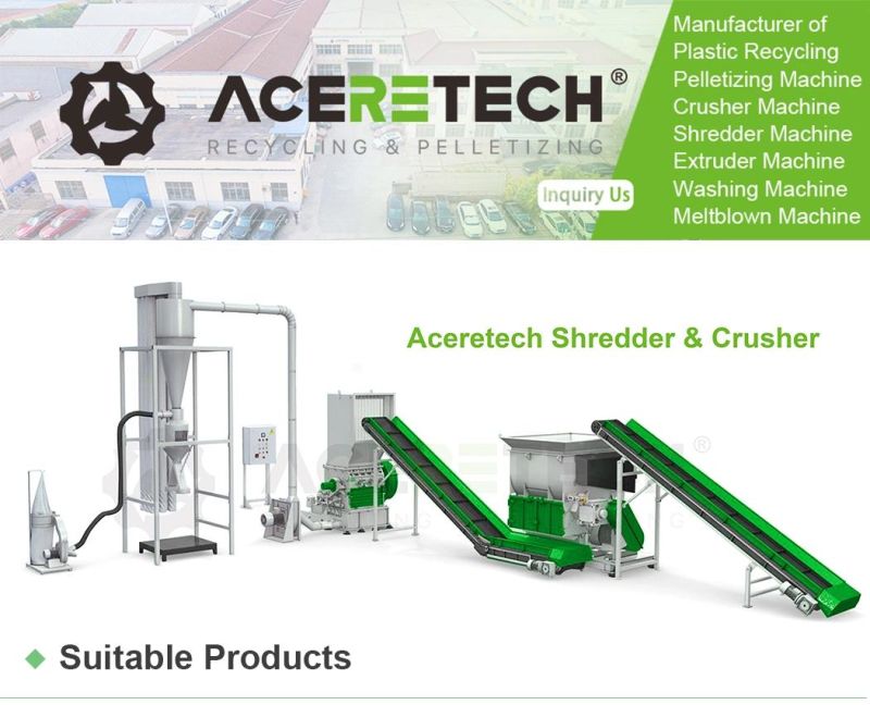 TUV Certification and Reliable Large Waste PE Tyre Shredding Machines