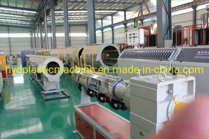 Water Supply HDPE Pipe Extrusion Production Line 75-250 mm