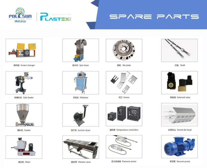 Plastic Granulator Pelletizer Recycling Machine Plastic Extrusion