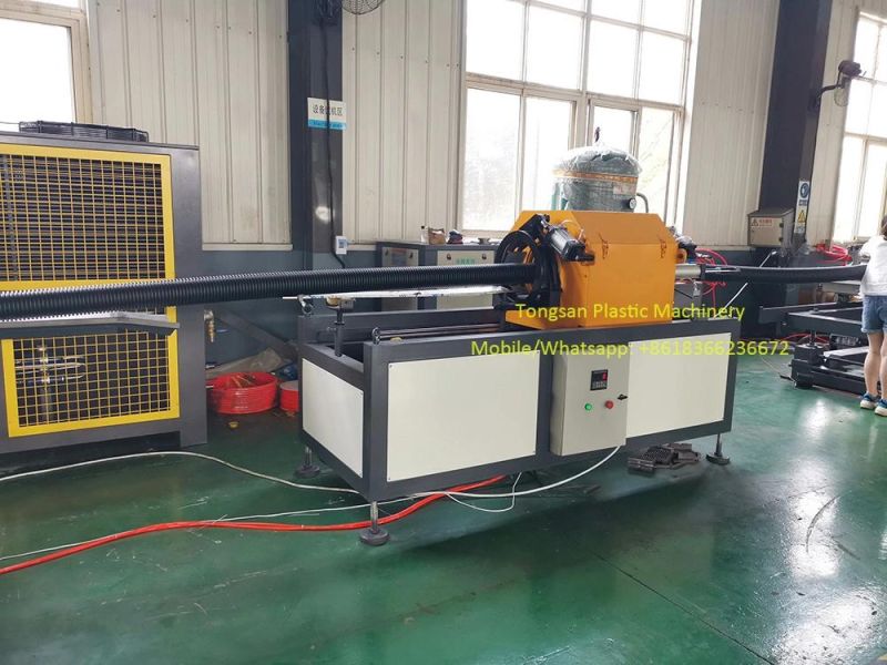 Double Wall Corrugated Plastic HDPE Pipe Extrusion Line