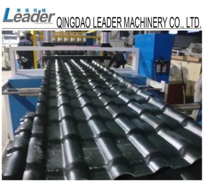 PVC Asa Composite Glazed Tiles Extrusion Line for Roofing