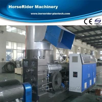 High Output Waste PP PE Pelletizing Granulating Recycling Machine