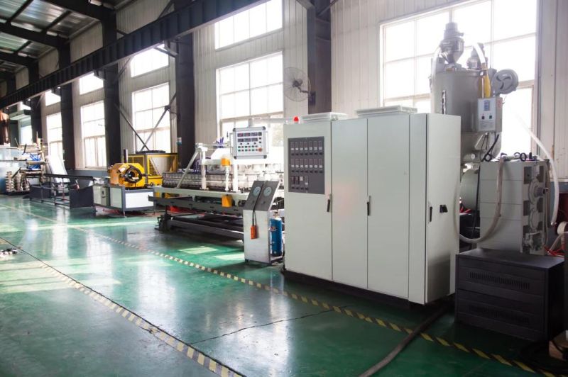 PE/HDPE/PVC Plastic Double Wall Corrugated Pipe Making Machine