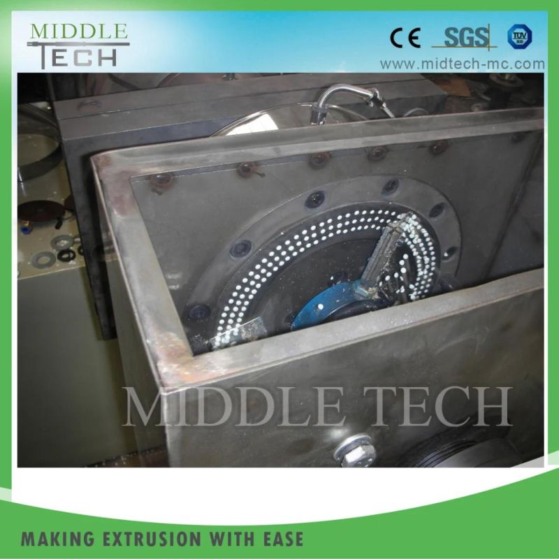 Plastic PVC/SPVC Flakes Recycling Extruder