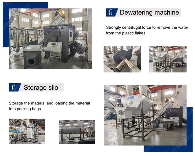 Customized Waste PP PE Plastic Washing Recycling Machine