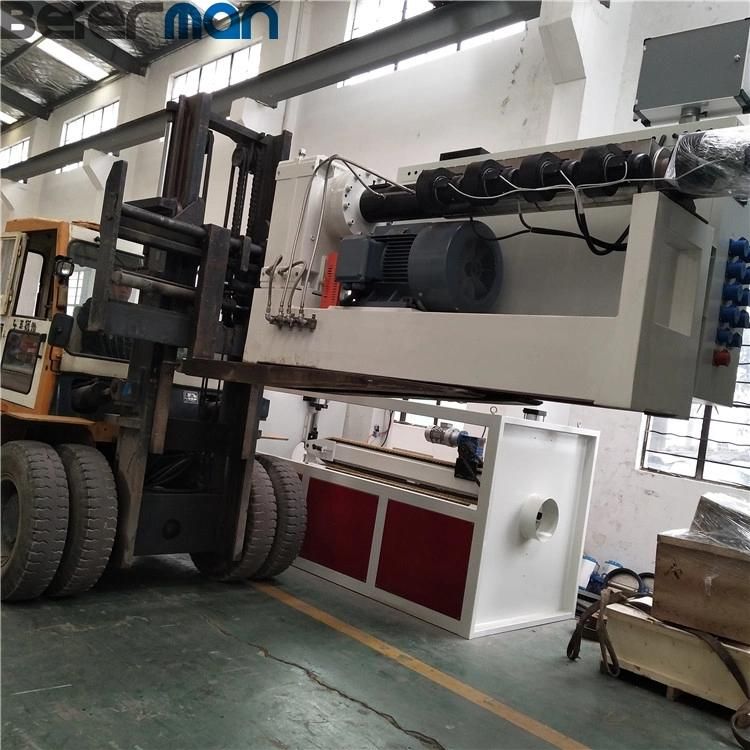 PE HDPE Pipe Extrusion Line 110mm Small Diameter Pipe Equipment Free Charge to Take Running Test Before Export