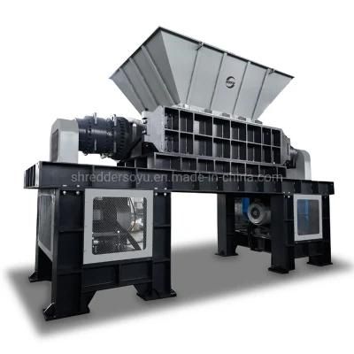 Directed Waste Recycling Two Shaft Metal Scrap Machine Shredder