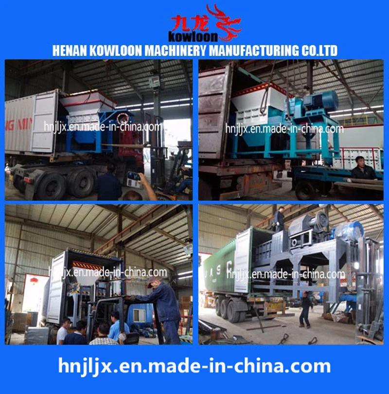 Ce Approved Waste Appliance Plastic Shredder