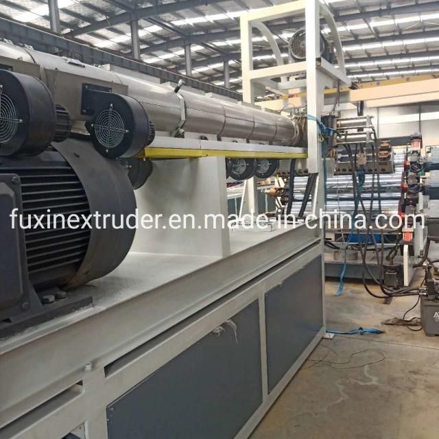 Hot Sale Plastic Pet /PVC/PP/PC Wave Roof Tile Roofing Sheet Extruder /Extrusion Machine
