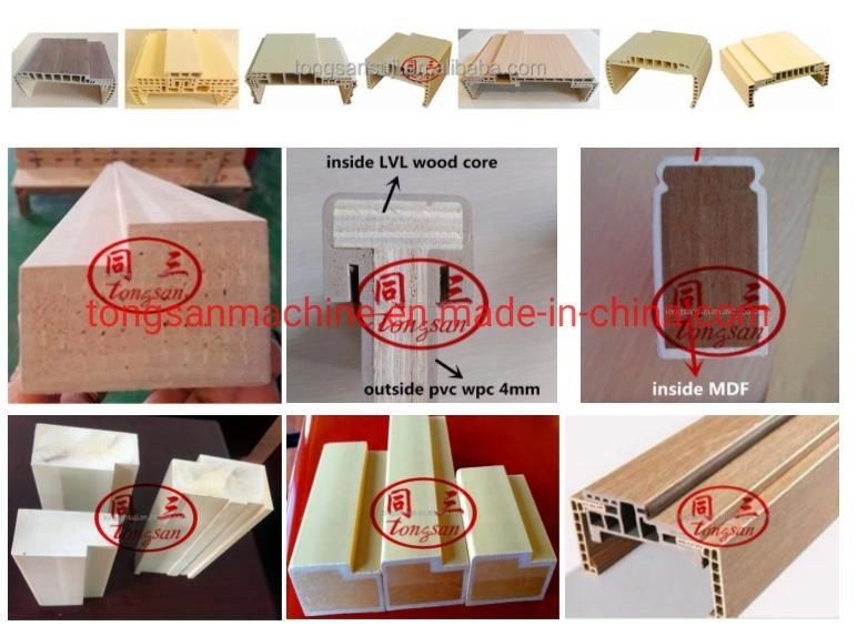 PVC WPC Door Frame Extruder Making Machine
