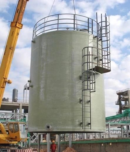Vertical Filament Winding Machine of GRP Tank or Vessel Making