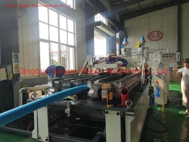 HDPE Double Wall Corrugated Pipe Machine / Dwc Pipe Machine 40-250mm