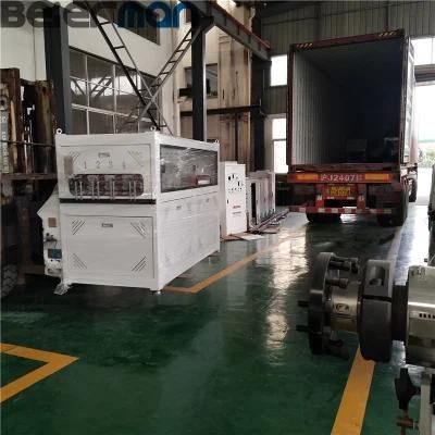 4 Cavity PVC Small Diameter Pipe Production Line for 16-32 mm Cable Protection Tube Making ...
