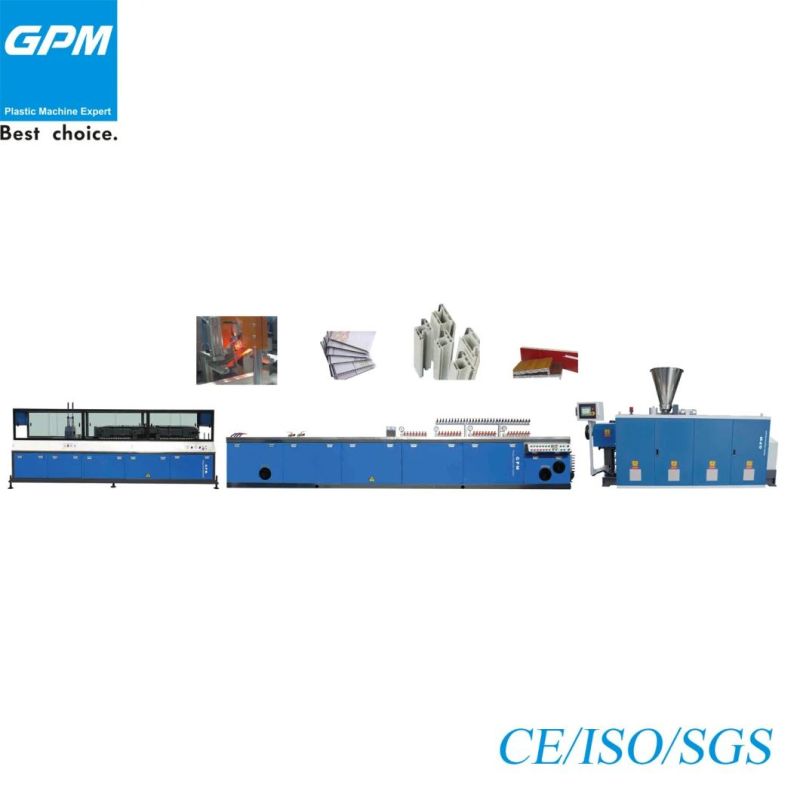 Plastic Profile PE Profile Extrusion Line